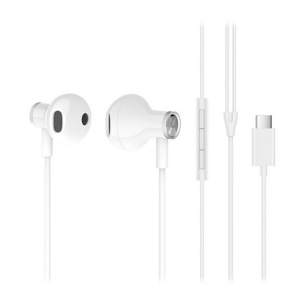 

Навушники вкладиші провідні з мікрофоном Xiaomi Mi Dual Driver Earphones White (ZBW4434TY, Dual Driver Earphone Type-C white (ZBW4434TY)