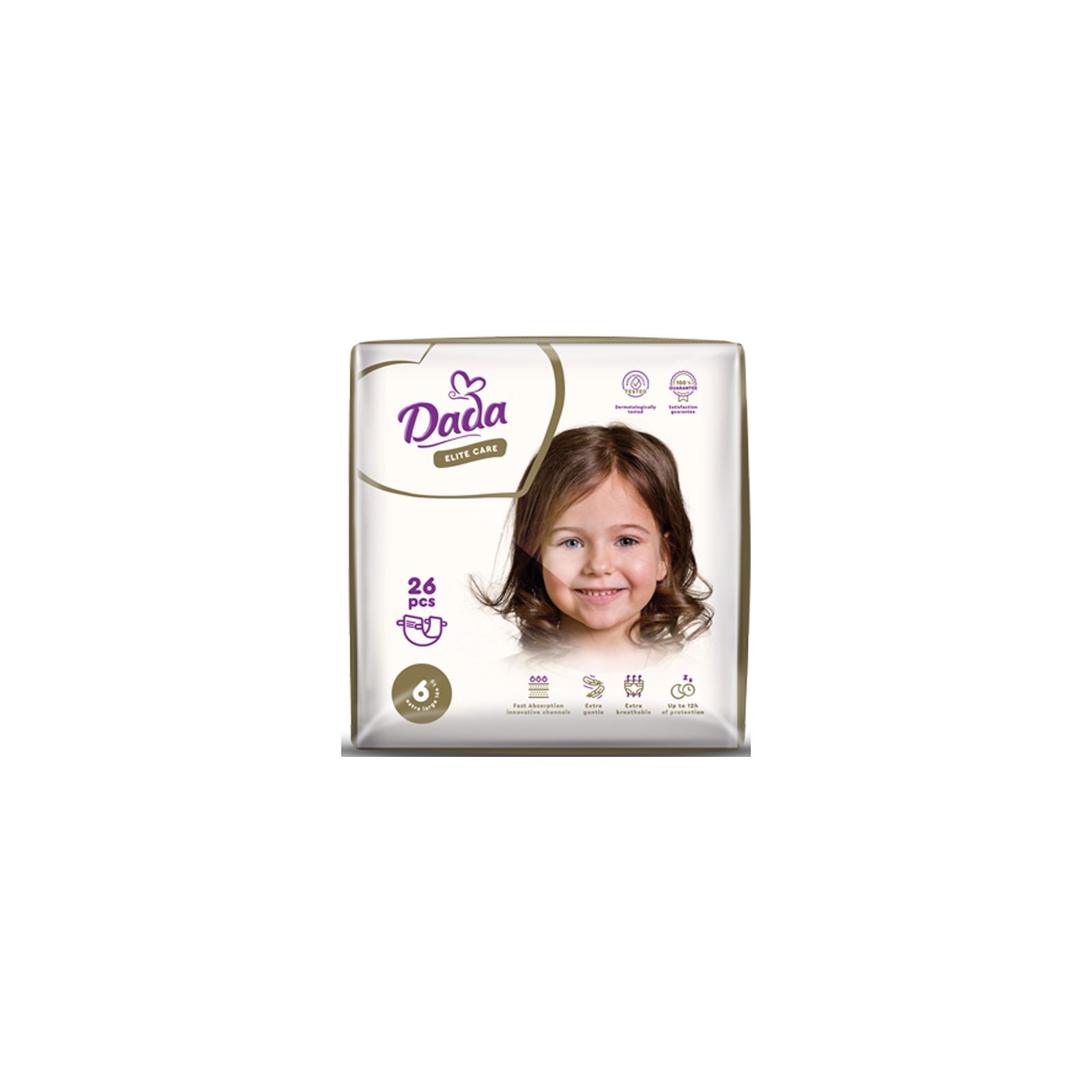 Підгузки Dada Elite Care Extra Large 6 (16+ кг) 26 шт (4820174981129)