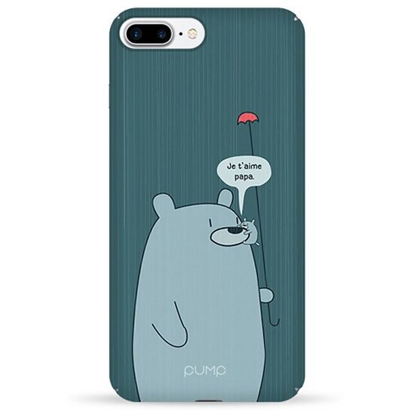 

Накладка для iPhone 7 Plus/iPhone 8 Plus пластик Pump Tender Touch Case Lovely Daddy, PMTT8P/7P-9/23G