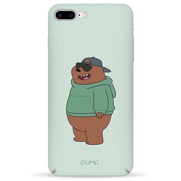 

Накладка для iPhone 7 Plus/iPhone 8 Plus пластик Pump Tender Touch Case Minty Bear, Tender Touch Case for iPhone 7 Plus/8 Plus