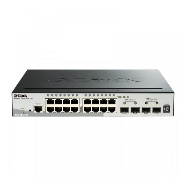

Світч D-Link DGS-1510-20 20 портів, DGS-1510-20