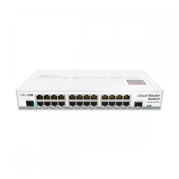 

Світч Mikrotik CRS125-24G-1S-IN 25 портів, CRS125-24G-1S-IN