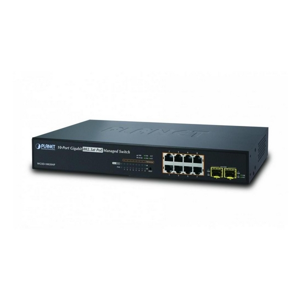 

Світч Planet WGSD-10020HP-EU 10 портів, WGSD-10020HP-EU