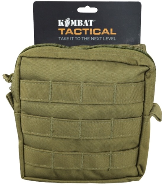 Тактичний підсумок Kombat UK Medium Molle Utility Pouch Coyote (kb-mmup-coy) Kombat - купити в Україні