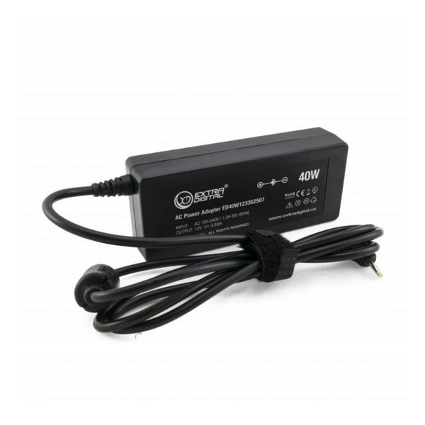

Блок живлення для ноутбука Samsung 12V, 3.33A, 40W (2.5x0.7, PSS3843