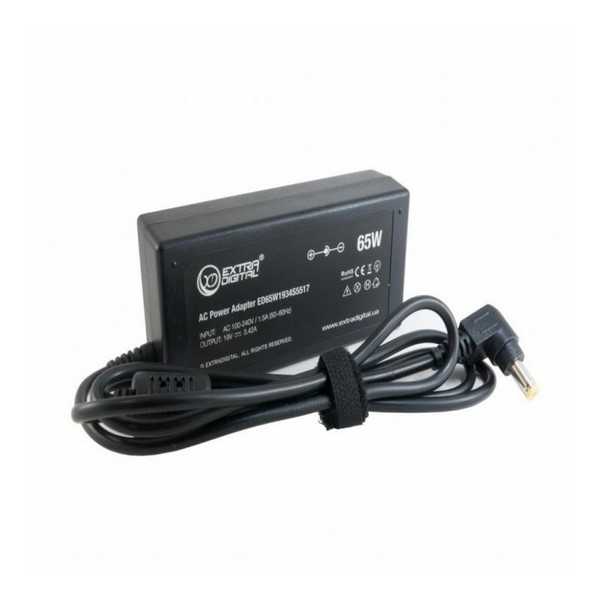 

Блок живлення для ноутбука Extradigital Acer 19V, 3.42A, 65W (5.5x1.7, PSA3850