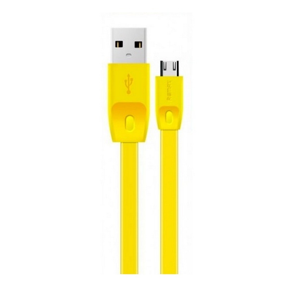 

Кабель USB (папа) = microUSB (папа) 1 м REMAX Full Speed RC-001 2.1A Yellow, Full Speed RC-001 1M 2.1A MicroUSB Red