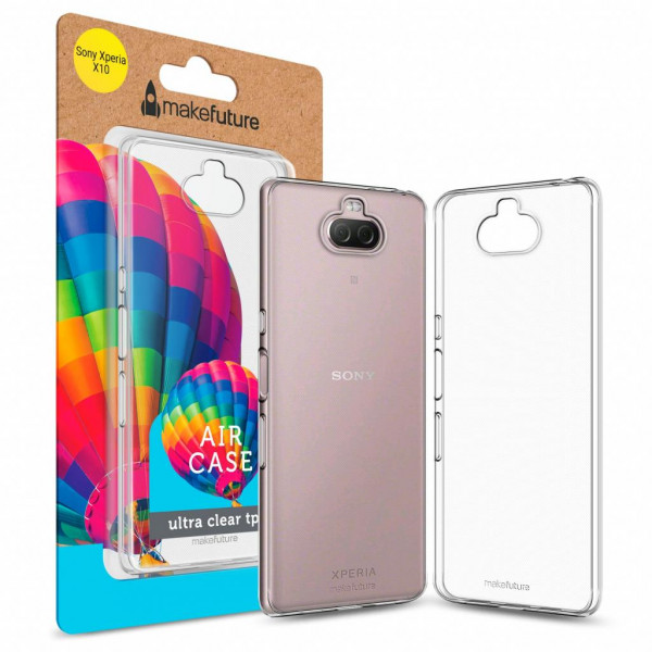 

Накладка для Sony Xperia 10 силікон MakeFuture TPU Air Case Clear (MCA-SOX10, TPU Air Case Sony I4113 Xperia 10 Clear (MCA-SOX10)