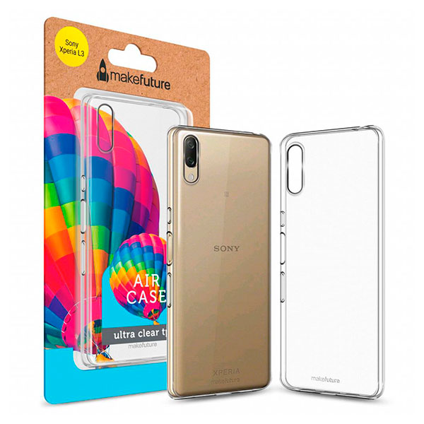 

Накладка для Sony Xperia L3 силікон MakeFuture TPU Air Case Clear (MCA-SOXL3, TPU Air Case Sony I4312 Xperia L3 Clear (MCA-SOXL3)