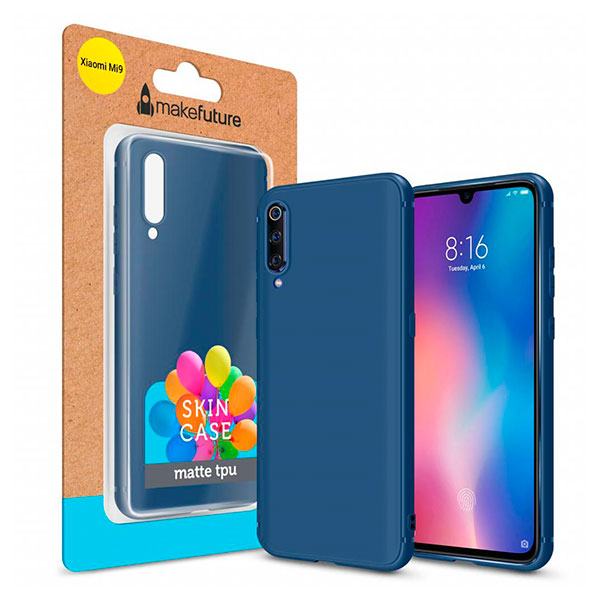

Накладка для Xiaomi Mi 9 силікон MakeFuture Skin Case Blue (MCSK-XM9BL, Skin Case Xiaomi Mi 9 Black (MCSK-XM9BK)