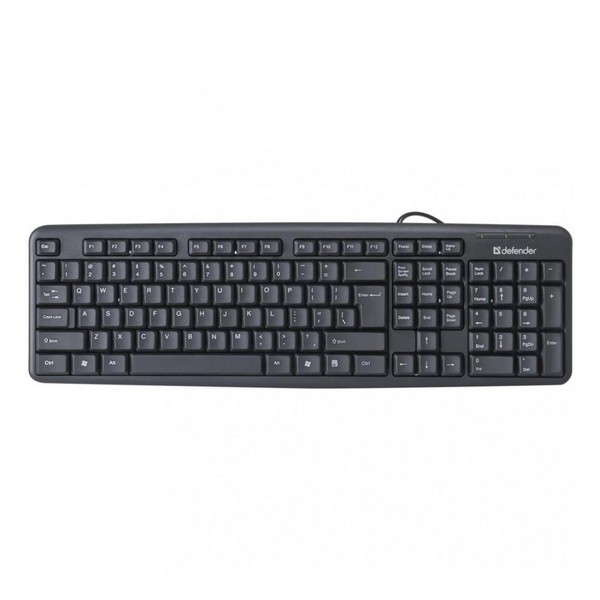 

Клавіатура USB класична Defender Element HB-520 Black (45522, Element HB-520
