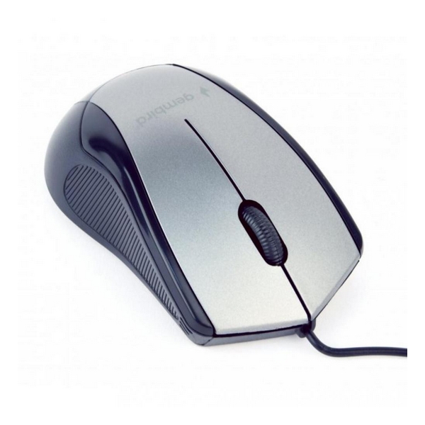 

Мишка USB класична Gembird MUS-3B-02-BG Black/Grey, MUS-3B-02-BG Black/Grey