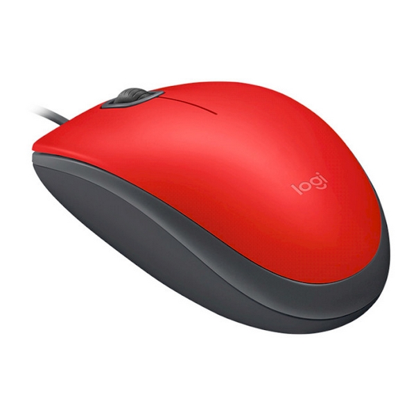 

Мишка USB класична Logitech M110 Silent Red (910-005489, M110 Silent Red (910-005489)