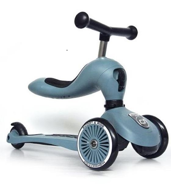 Самокат Scoot And Ride Highwaykick-1 Blue Gray (SR-160629-STEEL)