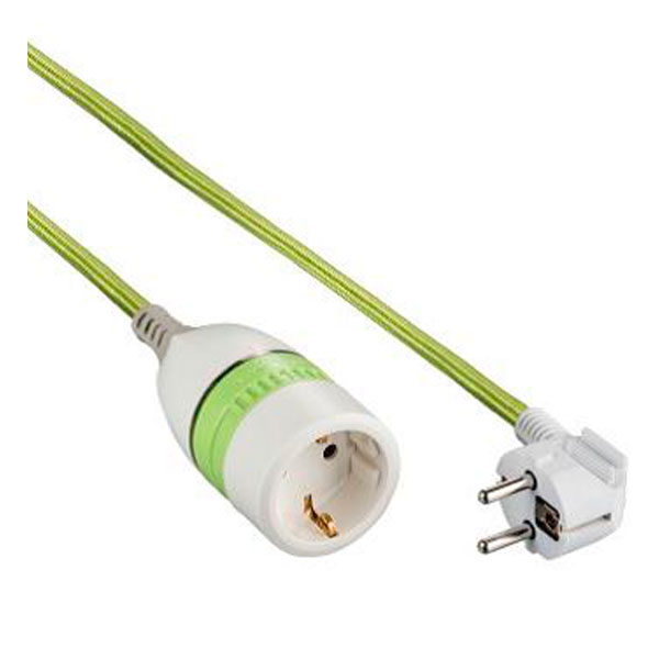 

Мережевий фільтр 220v (3м) HAMA (1 розетка) Green, 137248