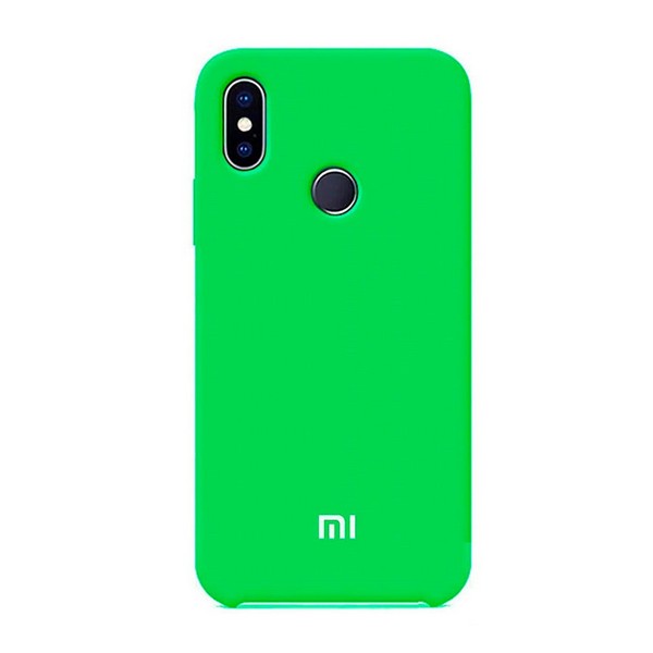 

Накладка для Xiaomi Redmi Note 6 Pro силікон Original Soft Case Зелений
