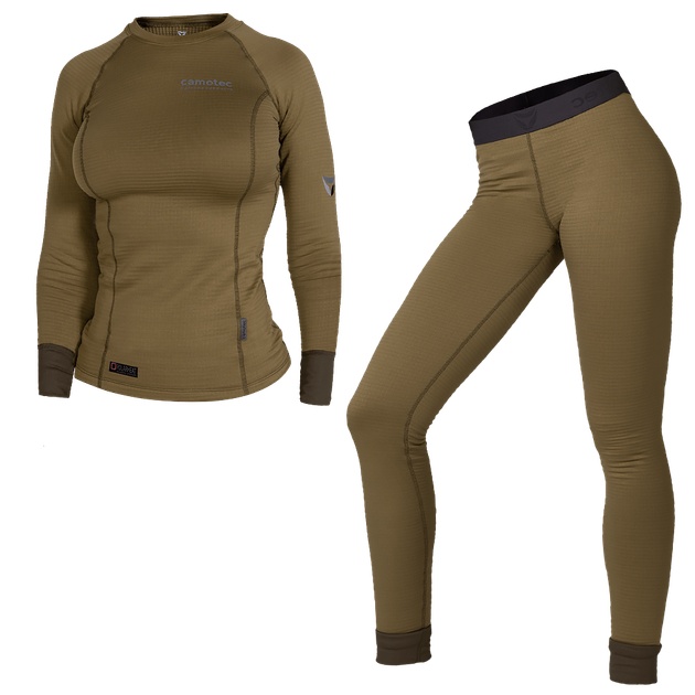 Жіноча термобілизна Camotec Pani Polarheat QS Tan (7298), XXL (7298-XXL) Camotec - купити в Україні