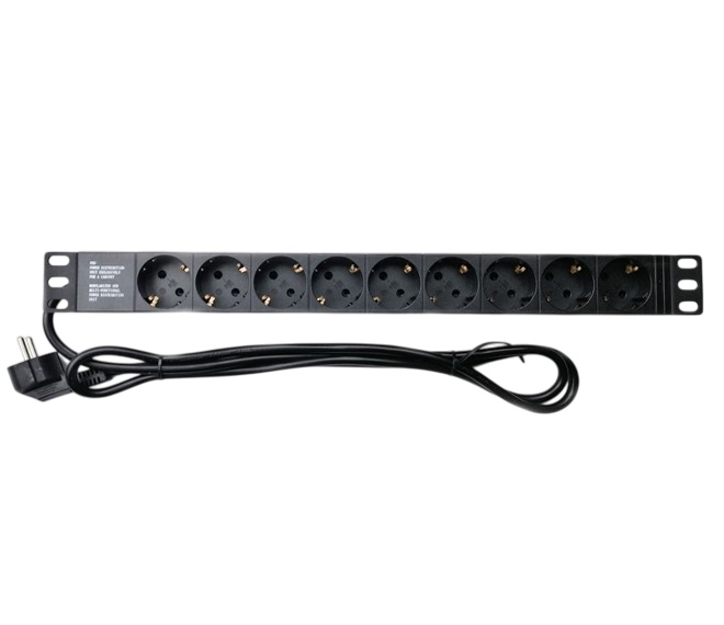 Силовий блок EServer WT-2261A-GER-9WAY Black EServer - купити в Україні