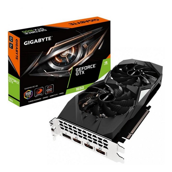 

Відеокарта Gigabyte GeForce GTX 1650 GAMING OC 4G (GV-N1650GAMING OC-4GD, GeForce GTX 1650 GAMING OC 4G (GV-N1650GAMING OC-4GD)