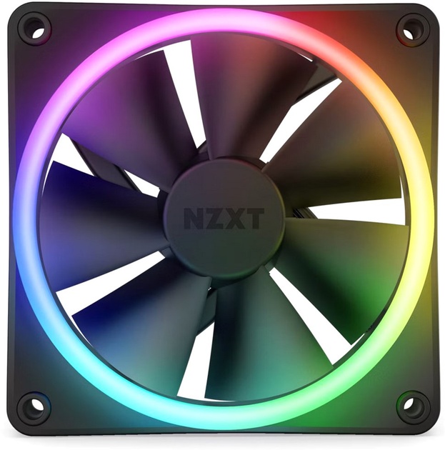 Вентилятор для ПК NZXT F120 RGB Duo Black Single Pack