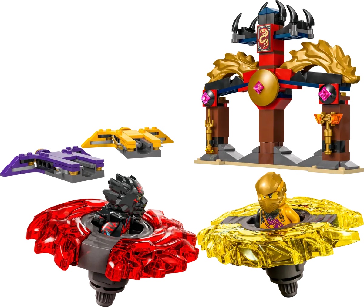 Конструктор LEGO NINJAGO 71826 Бойовий набір дракона Спін-джитсу