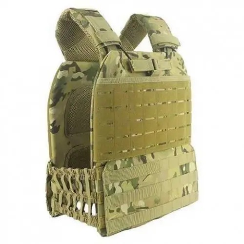 Плитоноска преміальна посилена Military WB1 A-TACS FG Camouflage