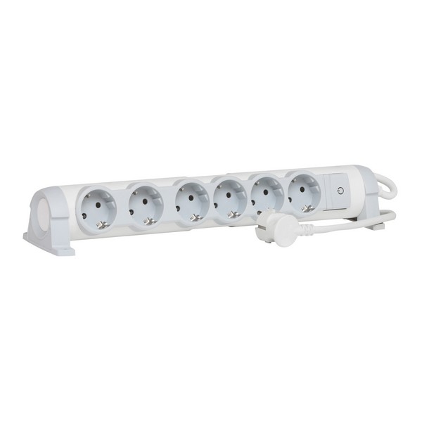 

Мережевий фільтр 220v (1.5м) Legrand (6 розеток) 694636 White, 694636