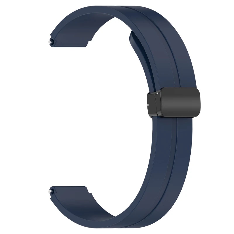 Ремінець для фітнес-браслету EpiK Line Magnetic для Xiaomi Mi Band 9/8 Dark Blue (00000077060_10)