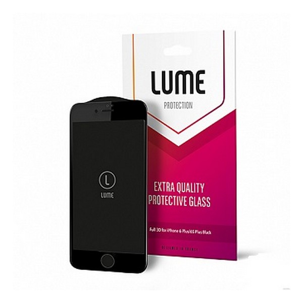 

Захисне скло Apple iPhone 6/6s Protection Full 3D LUME Black, Apple iPhone 6/6S Protection Full 3D