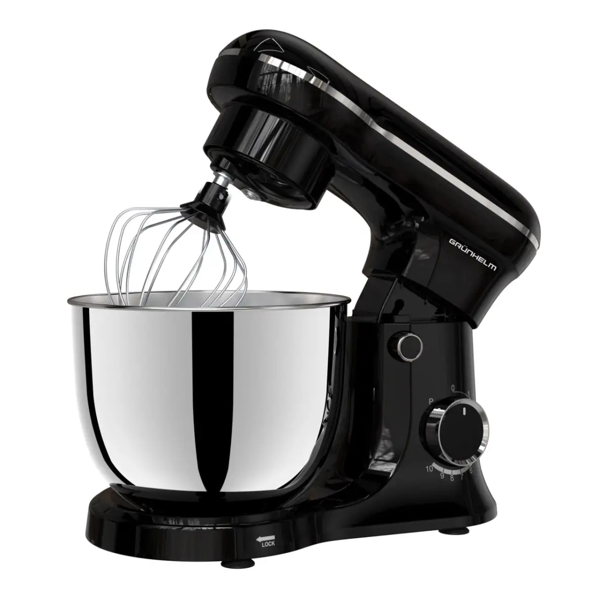 Кухонна машина Grunhelm GKM0015B Black