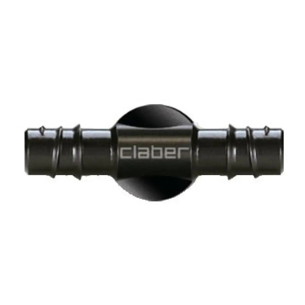 Ніпель Claber 16мм для крапельної трубки 1/2 20шт