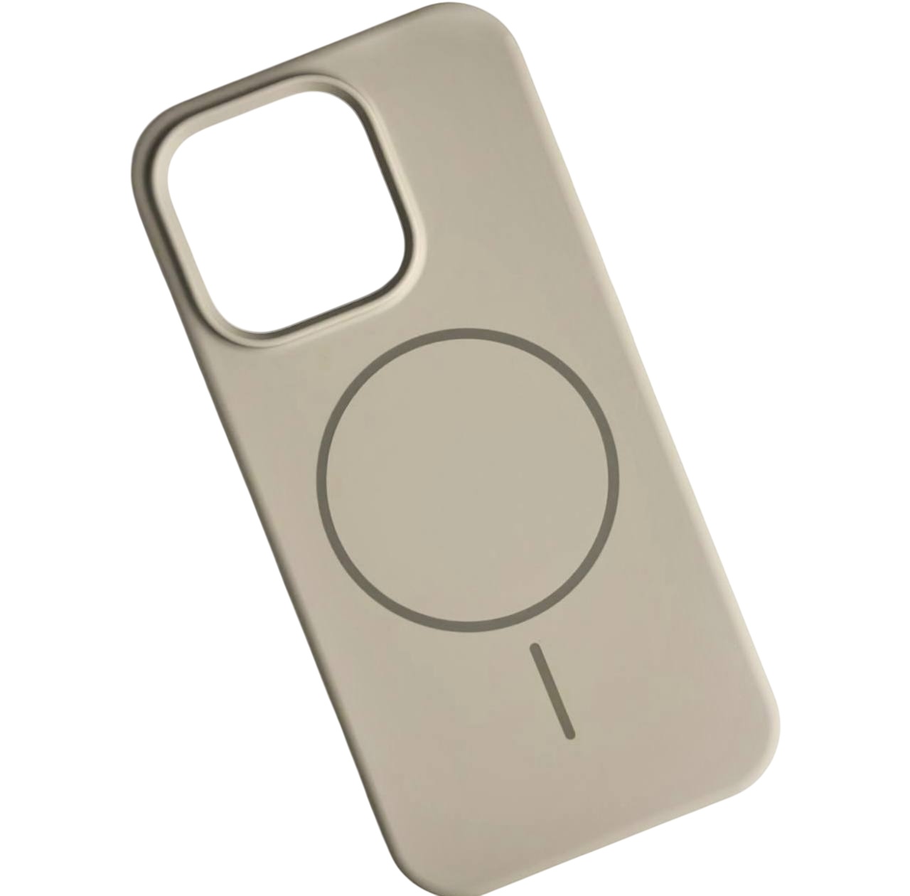 Чохол-накладка Infinity Silicone Case Luxury MagSafe для Apple iPhone 16 Pro Max Beige Infinity - купити в Україні