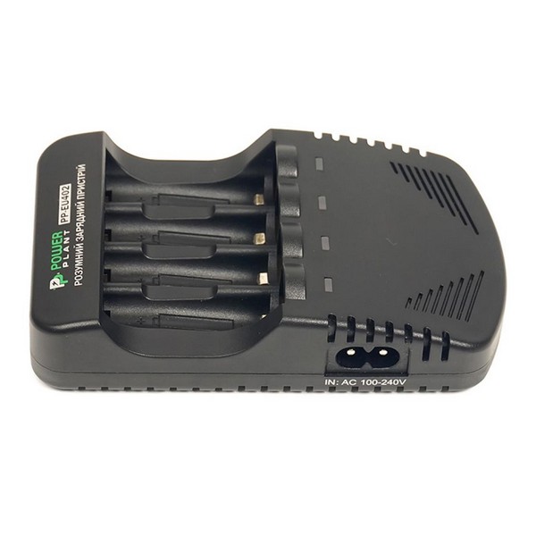 

Зарядний пристрій AA/AAA PowerPlant PP-EU402 (AA620005) Black, AA620005