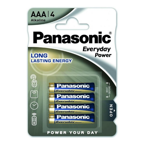 

Батарейка AAA Panasonic EveryDay Power Alkaline блістер (4шт, LR03REE/4BR