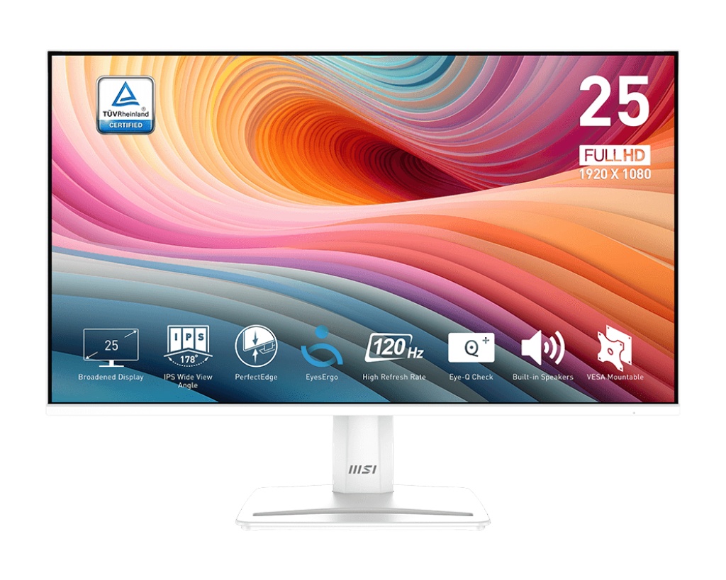 Монітор MSI PRO MP251W E2 White 24.5