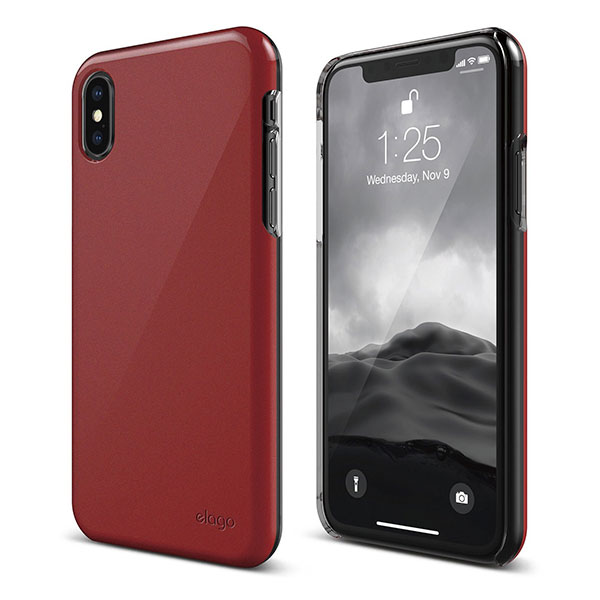 

Накладка для iPhone X/iPhone XS Elago Slim Fit 2 Case Red, iPhone X Slim Fit 2 Case Crystal Clear (ES8SM2-CC)