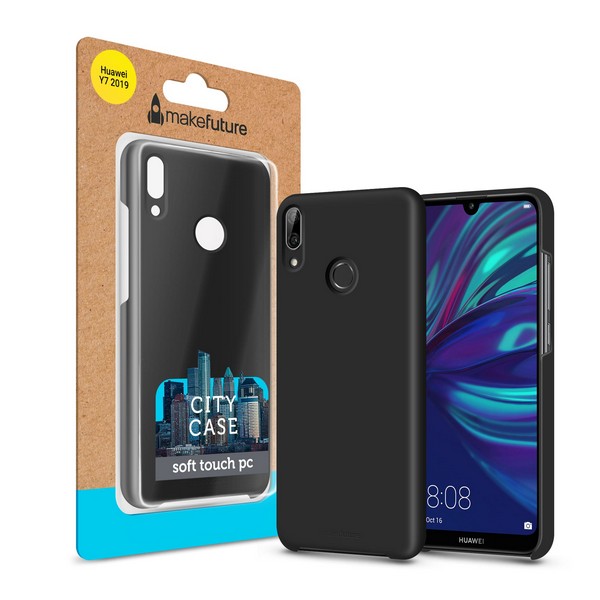 

Накладка для City Case (PC) Huawei Y7 2019 MakeFuture Black, MCC-HUY719BK