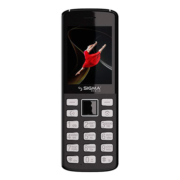

Мобільний телефон Sigma mobile X-Style 24 Onyx Grey, X-style 24 ONYX Grey
