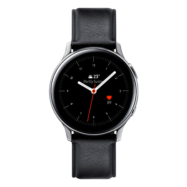 

Смарт-годинник Samsung Galaxy Watch Active 2 40mm Silver Stainless steel, Galaxy Watch Active 2 Black (SM-R830NSKASEK)