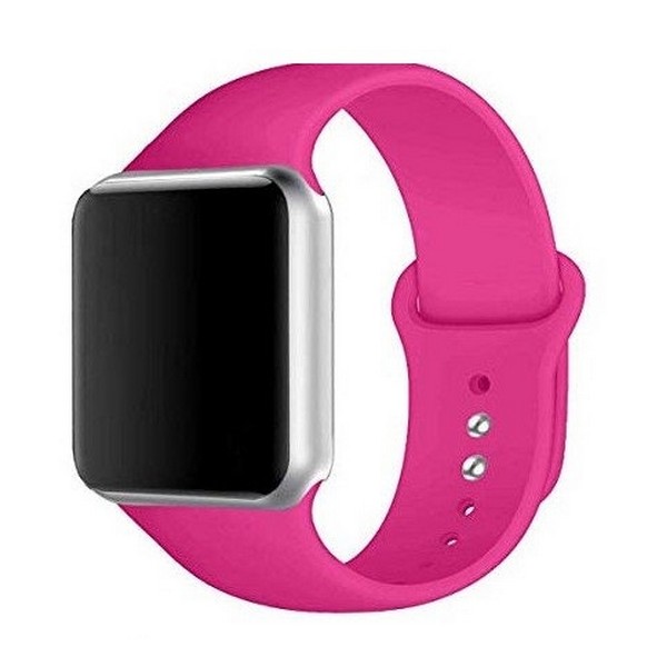 

Ремінь для Apple Watch 42/44mm силікон M/L Light Pink, Silicone for Apple Watch 42mm