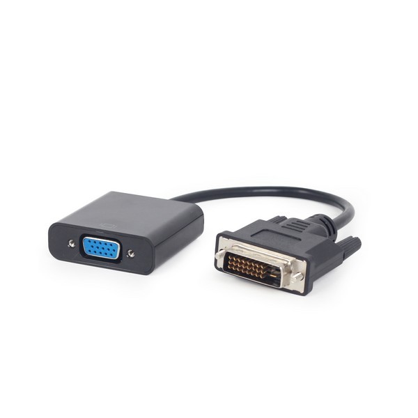Перехідник Cablexpert A-DVID-VGAF-01 DVI (тато) - VGA (мама) Black Cablexpert - купити в Україні