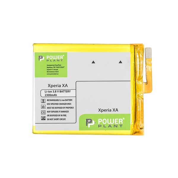 

Акумулятор PowerPlant Sony Xperia XA (LIS1618ERPC) 2300mAh, Sony Xperia XA (LIS1618ERPC) 2300mAh