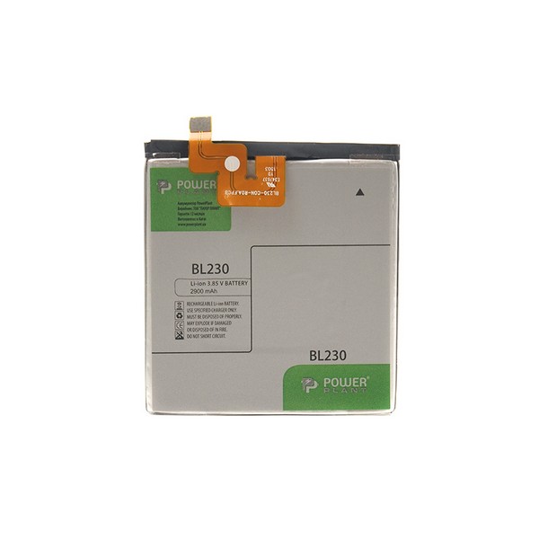 

Акумулятор PowerPlant Lenovo Vibe Z2 (BL230) 2900mAh, Lenovo Vibe Z2 (BL230) 2900mAh
