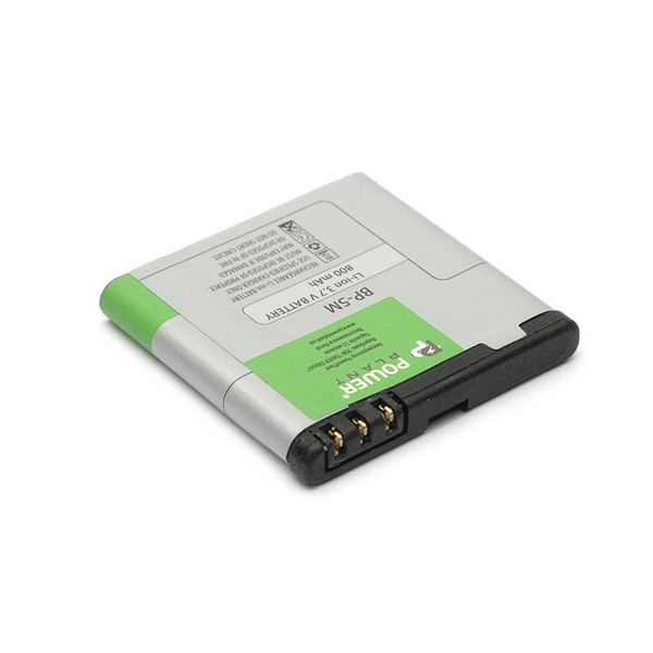 

Акумулятор PowerPlant Nokia 5700, 6110 Navigator (BP-5M) 800mAh, Nokia 5700, 6110 Navigator (BP-5M) 800mAh