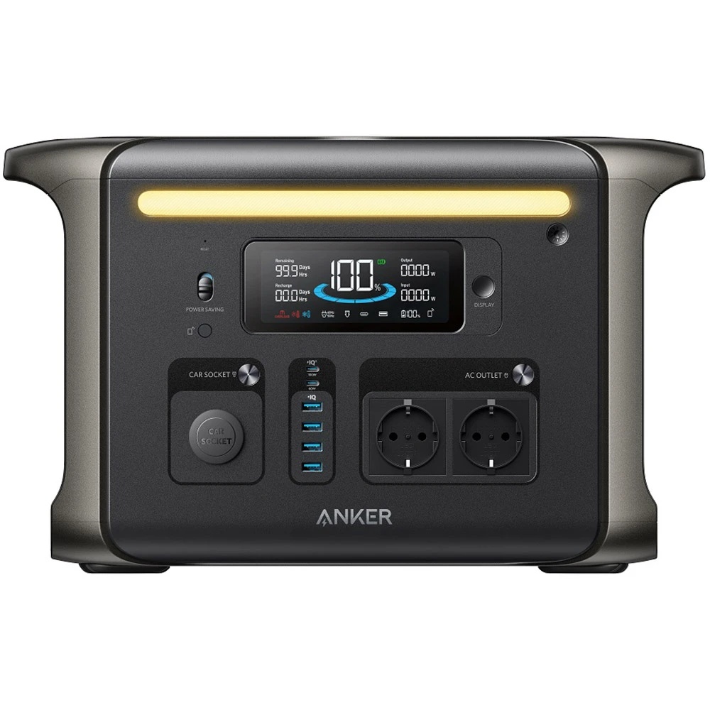 Зарядна станція Anker Solix F1500 Black 1536Wh 1800W