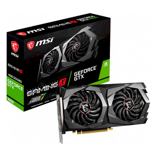 

Відеокарта MSI GeForce GTX 1650 GAMING 4G, GeForce GTX 1650 GAMING 4G
