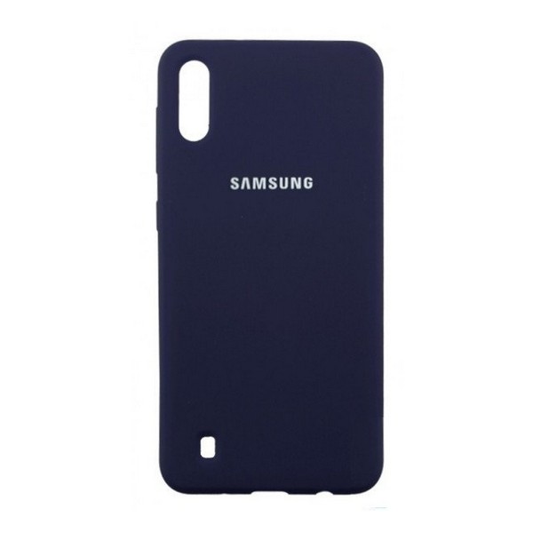 

Накладка для Samsung Galaxy M105 M10 силікон Silicone Case Original Dark Blue, Samsung Galaxy M105 M10 силікон Original Soft Case