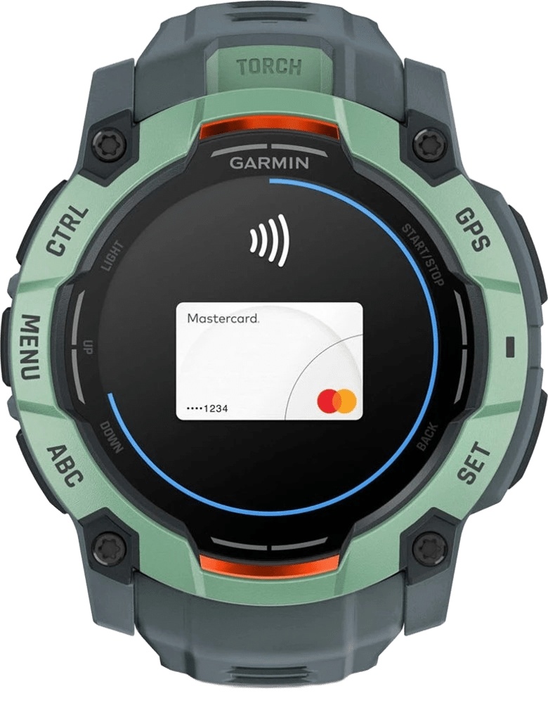 Смарт-годинник Garmin Instinct 3 50mm AMOLED Neo Tropic with Twilight Band (010-03020-01)