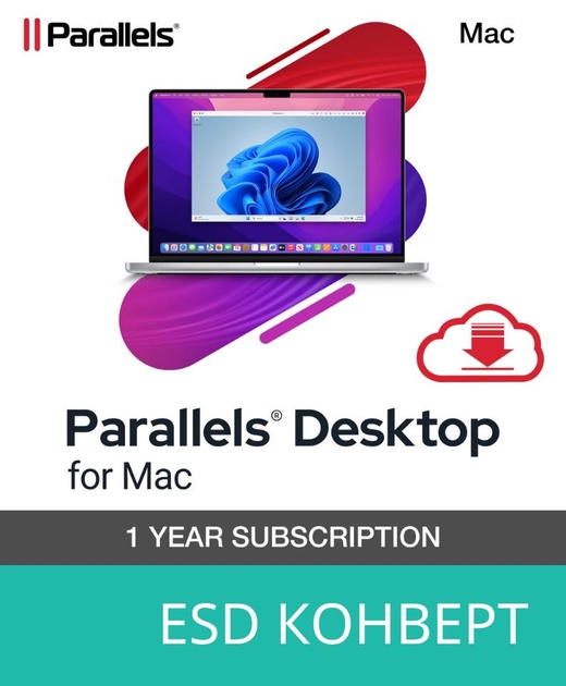 Програмне забезпечення Parallels (ESDPD1YSUBEU) Desktop для Mac 1 рік (ESD - електронна ліцензія в конверті)