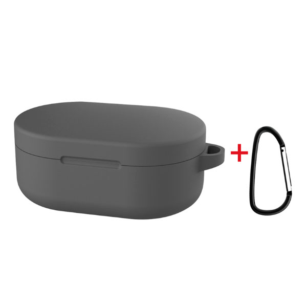 

Чохол для Xiaomi Redmi AirDots/Mi AirDots Silicon case with carabine Grey, Redmi AirDots/Mi AirDots Silicon case with carabine